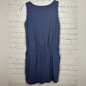 Susana Monaco‎ mini short purple dress Back Scoop , pockets, sz XS